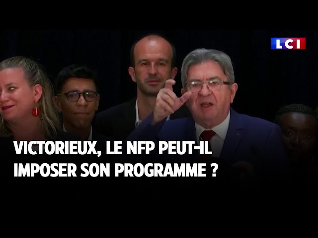 Victorieux, le NFP peut-il imposer son programme ?