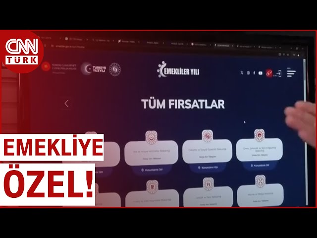 ⁣Emekliye Özel İnternet Sayfası Hazır! İndirimler Kampanyalar Burada Duyurulacak!