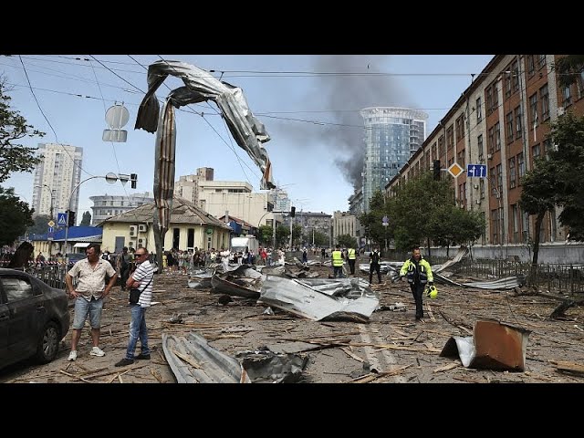 ⁣Mindestens 37 Tote nach russischen Luftangriffen auf die Ukraine