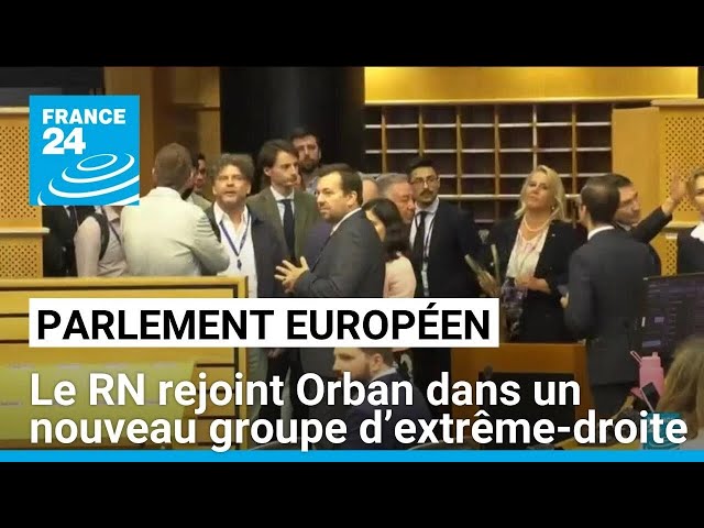 Parlement européen : le RN rejoint Viktor Orban dans un nouveau groupe d’extrême-droite