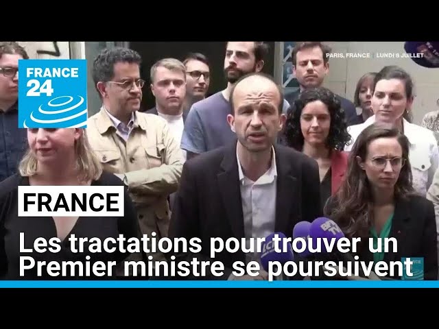 France : les tractations à gauche pour trouver un Premier ministre se poursuivent • FRANCE 24