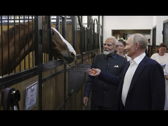 No comment : le Premier ministre indien Narendra Modi en visite à Moscou