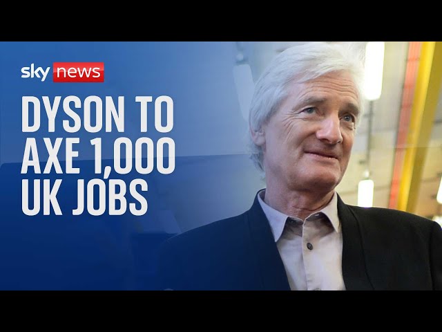 ⁣Dyson cutting a quarter of its UK workforce