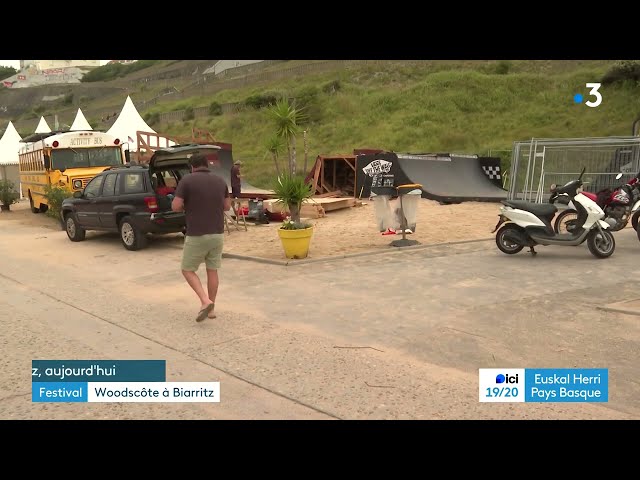 ⁣Woodscôte, nouveau festival skate et surf à Biarritz.