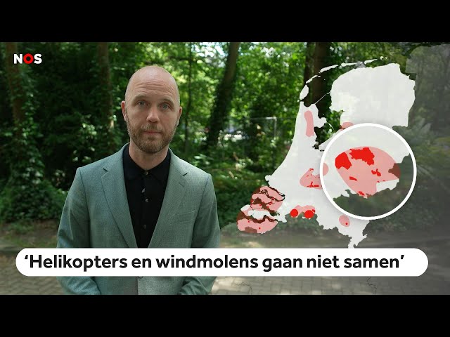 ⁣Laagvlieggebieden botsen met plannen voor windmolens