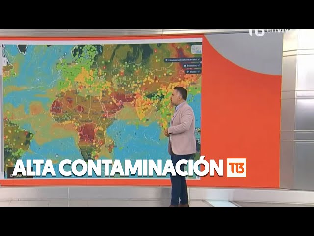 El triste récord de Chile sobre la contaminación del aire