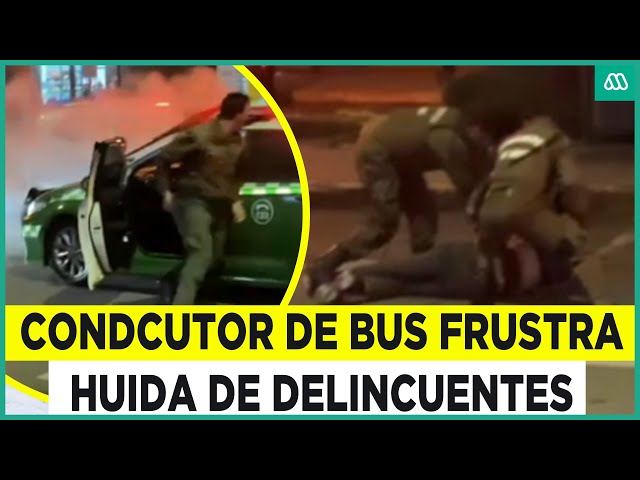 Cinematográfica persecución: Carabineros logra detención de sujetos en un auto robado