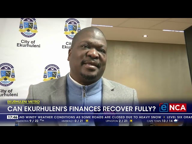 Can Ekurhuleni's finances recover fully?