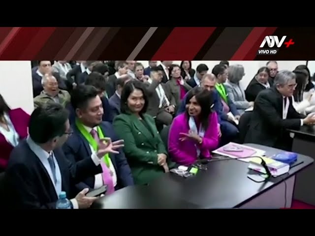 Keiko Fujimori: El preciso momento de los 'gestos obscenos' de Giulliana Loza y Humberto A