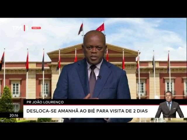 PR João Lourenço desloca-se amanhã ao Bié para visita de 2 dias