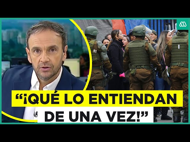 Rodrigo Sepúlveda reacciona a nuevos enfrentamientos entre carabineros y ambulantes en Meiggs