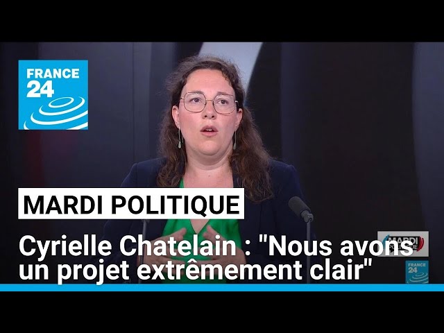 Cyrielle Chatelain (Les Écologistes) : "Nous avons un projet extrêmement clair" • FRANCE 2