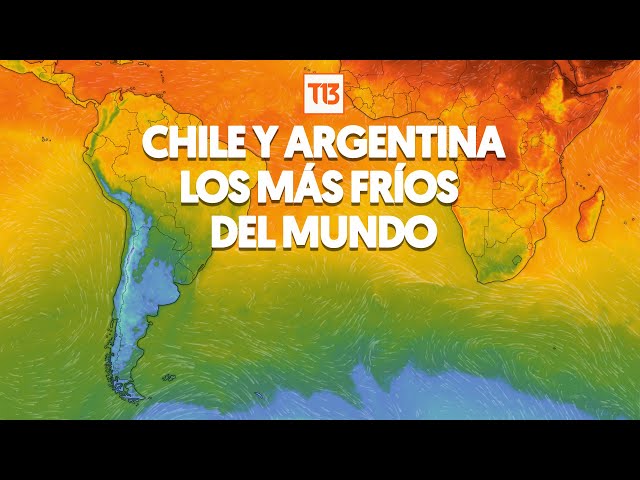 Bajas Temperaturas: Chile y Argentina son los países más fríos del mundo