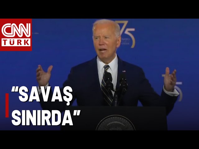 NATO'dan 75. Yıl Zirvesi! ABD Başkanı Biden'ın Sesi Gür Çıktı: "Ukrayna Rusya'yı