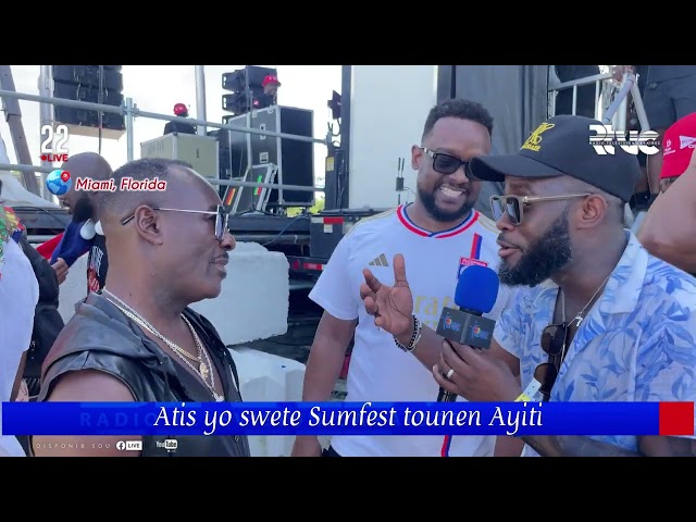 Atis yo swete Sumfest tounen Ayiti