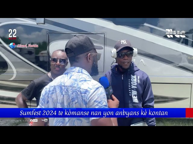 Sumfest 2024 te kòmanse nan yon anbyans kè kontan