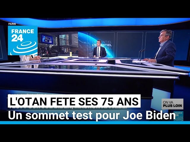 L'OTAN fête ses 75 ans : un sommet test pour Joe Biden • FRANCE 24