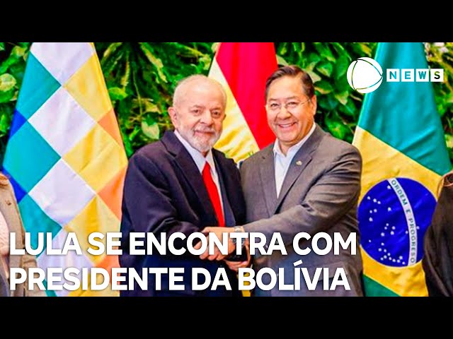 Lula se reúne com presidente da Bolívia e condena tentativa de golpe