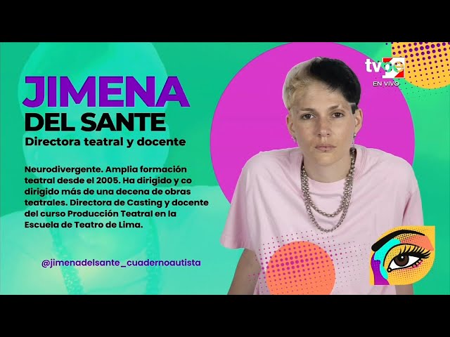 Miradas: Jimena del Sante (09/07/2024) | TVPerú