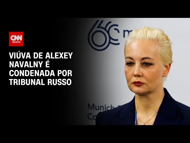 ⁣Viúva de Alexey Navalny é condenada por tribunal russo | CNN ARENA