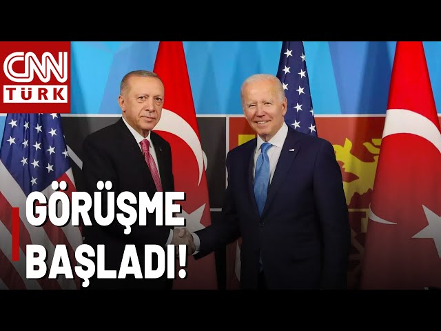 SON DAKİKA!  Cumhurbaşkanı Erdoğan NATO Zirvesinde! Biden Birazdan Konuşma Yapacak...