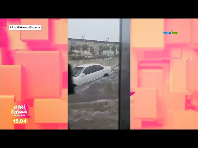 La ciudad fue un caos por las inundaciones.