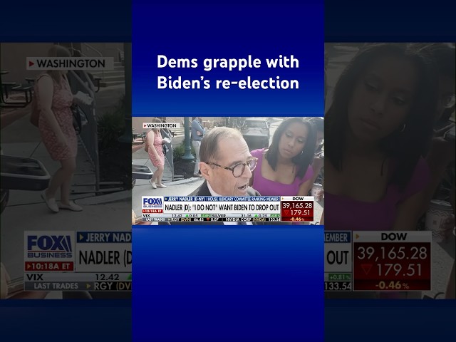 ⁣‘PRETTY LONG PAUSE’: Reporter confronts Rep. Jerry Nadler over concerns about Biden #shorts