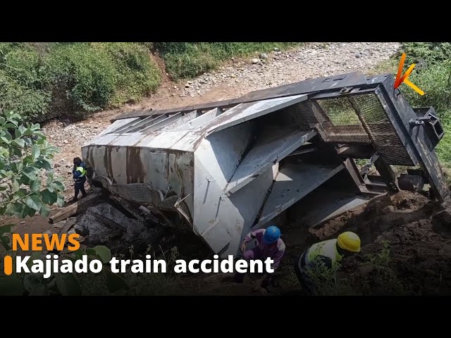 ⁣One dead, 46 critically injured in a train accident in Kajiado West sub-county.