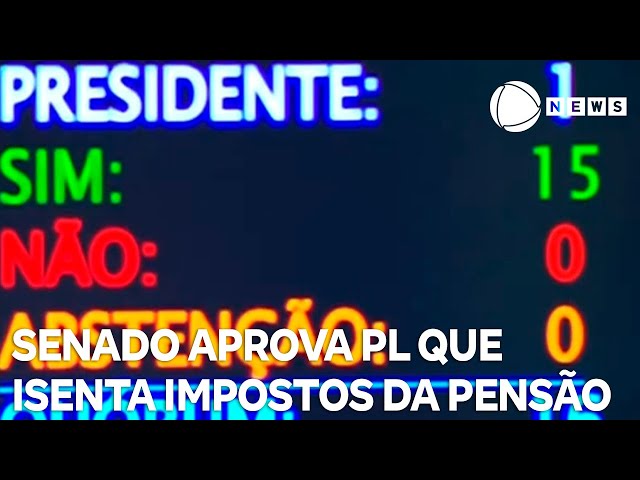 Senado aprova PL que isenta impostos da pensão alimentícia