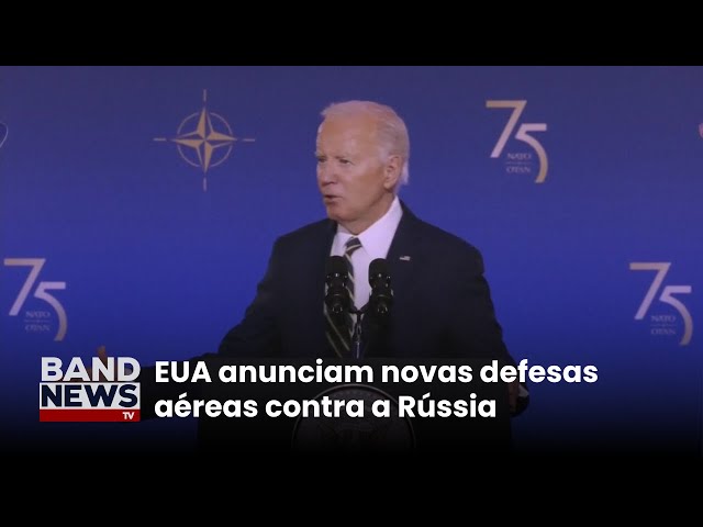 Biden em cúpula da Otan: "Ucrânia vai parar Putin" | BandNews Tv