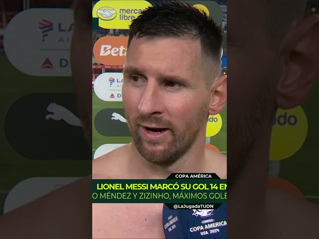 MESSI tras llegar a la FINAL: "Disfrutemos todo lo que estamos viviendo"  #shorts