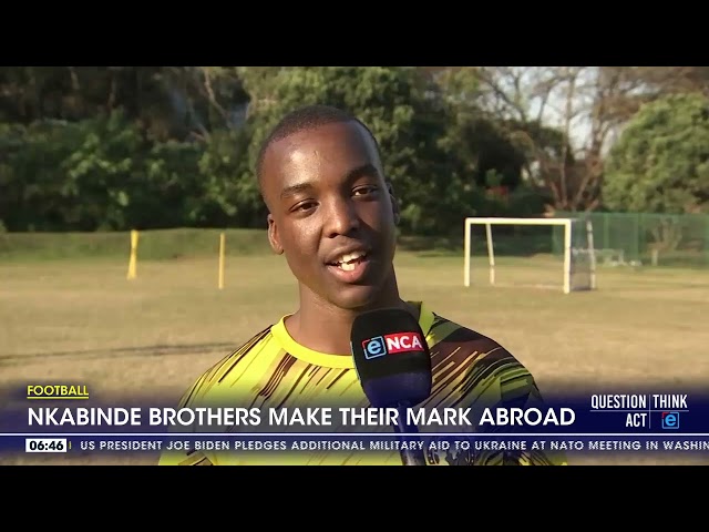 Nkabinde brothers make their mark abroad