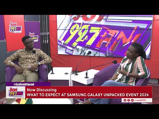 ⁣Galaxy Unpacked: I am expecting something more powerful so we stop using powerbanks - Samuel Boateng