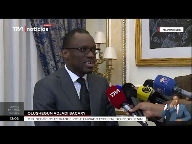 Presidente da República recebe em audiência enviado especial do Benin