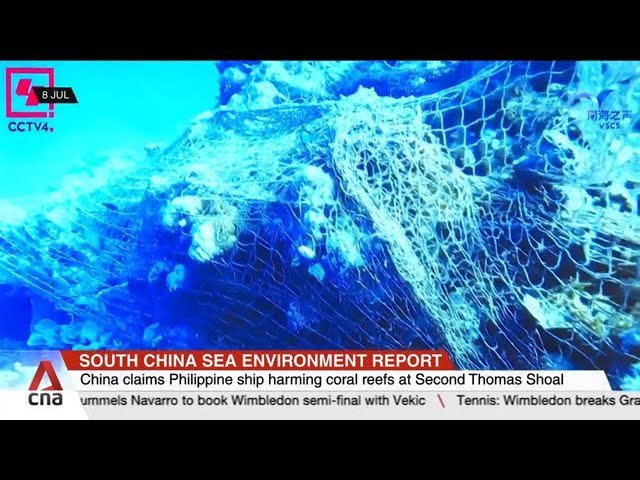 China says Beijing-controlled Scarborough Shoal has 'excellent' environmental quality