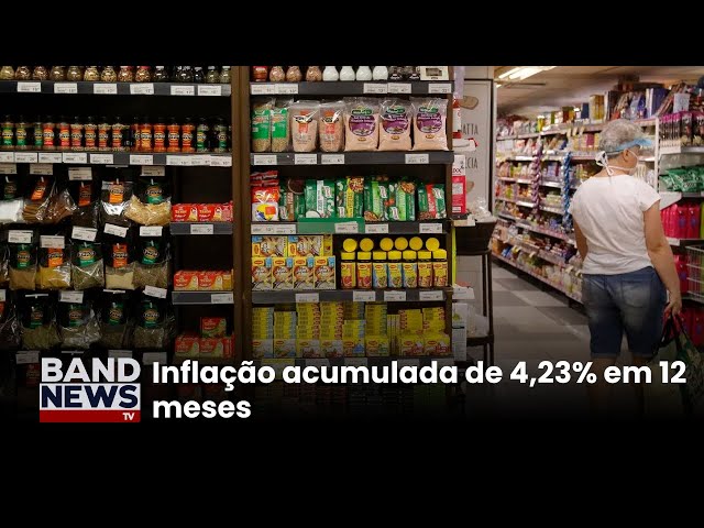 ⁣IPCA de junho tem alta de 0,21% puxada por alimentos | BandNews TV