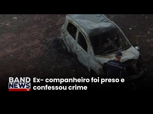 ⁣Corpo de mulher é encontrado em carro incendiado | BandNews TV