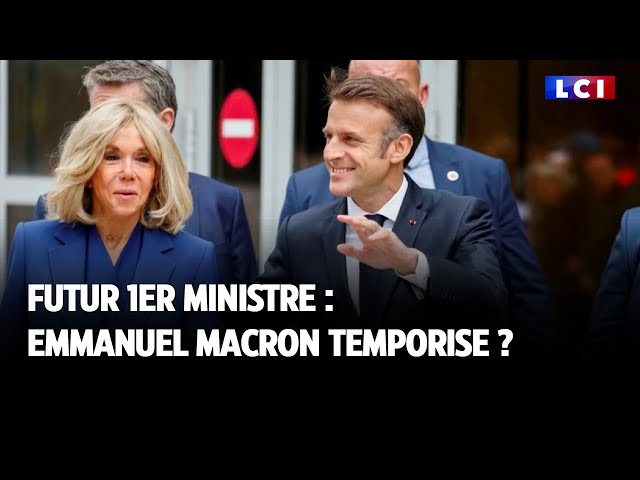 Futur 1er ministre : Emmanuel Macron temporise ?