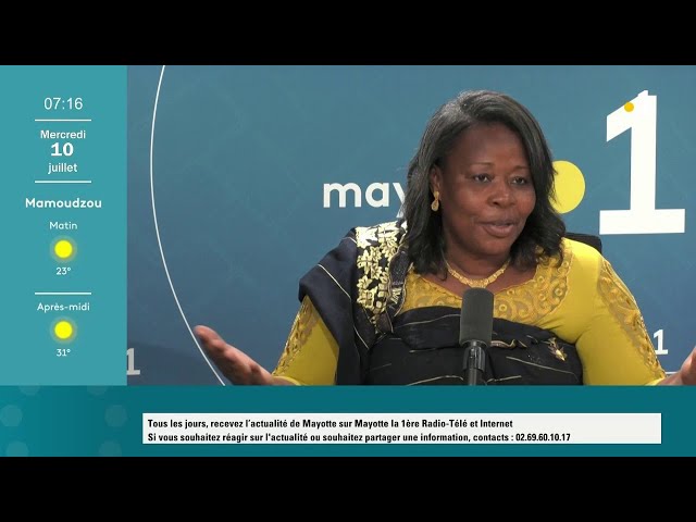 Zakwéli : Mariam Saïd Kalame, conseillère départementale et porte-parole de Renaissance à Mayotte