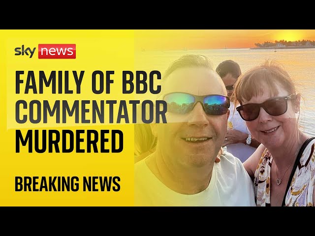 ⁣Wife and daughters of BBC sports commentator found murdered