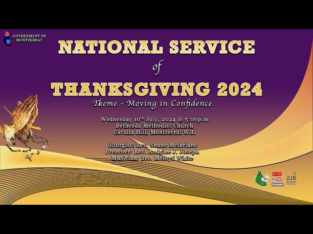 National Day of Prayer and Thanksgiving Service July 10th, 2024