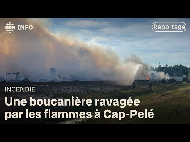 ⁣Une boucanière à Petit-Cap ravagée par les flammes