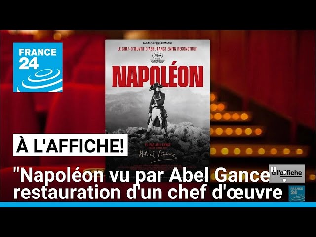 ⁣"Napoléon vu par Abel Gance", le chef d'œuvre de 1927 ressort après une restauration 