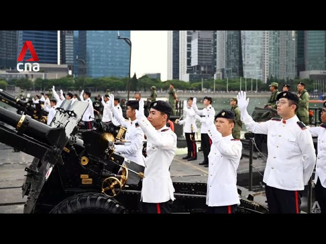 ⁣NDP 2024: Presidential Gun Salute to make its longest sail-past to date at Marina Bay