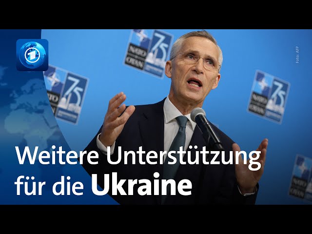 NATO sagt Ukraine weitere Unterstützung zu