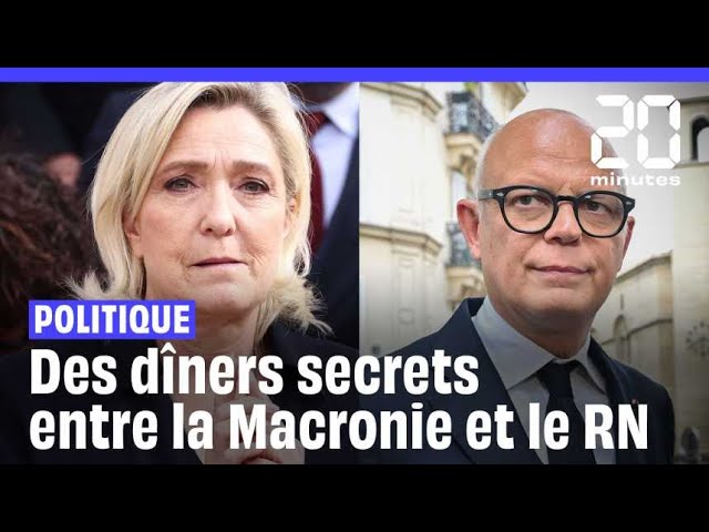 Des dîners (très discrets) entre des cadres de la Macronie et ceux du RN