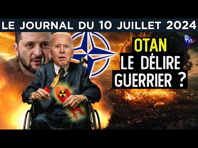 Ukraine : l’OTAN au sommet de la guerre ? - JT du mercredi 10 juillet 2024