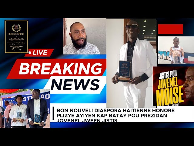 ⁣BON NOUVEL DIASPORA HAITIENNE HONORE ATIS TIPAY ROSEMOND JEAN ARAB MINIS NADER  NAN DOSYE PREZIDAN