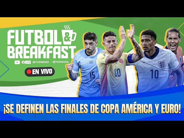  EN VIVO | MESSI a la FINAL y las otras SEMIS de la Euro y Copa América  | Futbol & Breakfast