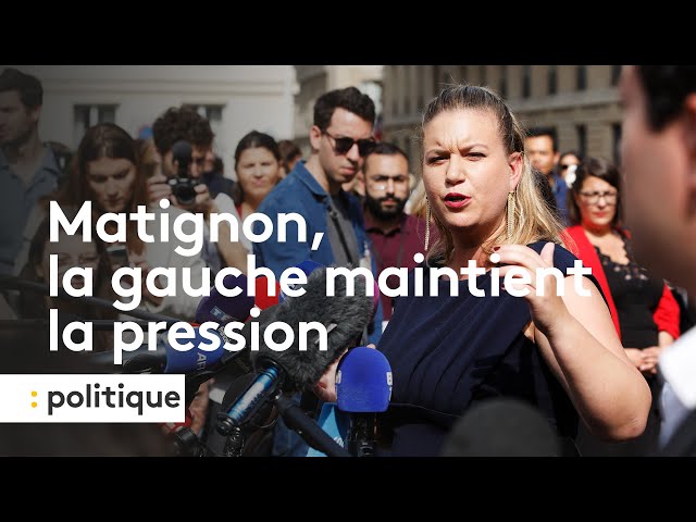 Matignon, la gauche maintient la pression